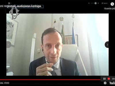 Parlamento: audizione Presidenti Fedriga ed Emiliano in commissione affari regionali - 20.05.2021